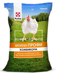 Комбикорм Purina® для бройлеров Финишер ПРОФИ от 30 - 50 дней, 25 кг