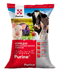 БВМК Purina® 20% для дойных/лактирующих коров, от отела до 3 месяцев лактации от 4 мес лактации до сухостойного периода (2 мес до отела), 25 кг