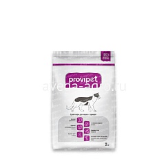 Сухой корм для кошек c курицей и овощами Provipet, 2 кг