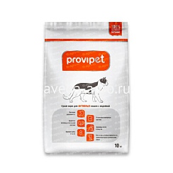 Сухой корм для активных кошек с индейкой ProviPet, 10 кг