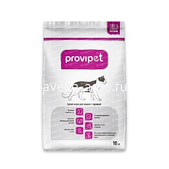 Сухой корм для кошек c курицей и овощами Provipet, 10 кг